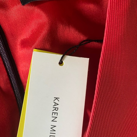 ASO TV New! Vanessa Hudgens Karen Mullen Two Toned Color Block Office Dress Sz 6 - Picture 3 of 13